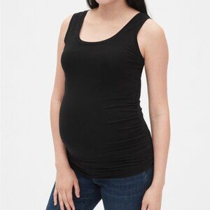 Gap Maternity Pure Body Tank Top - Medium Black